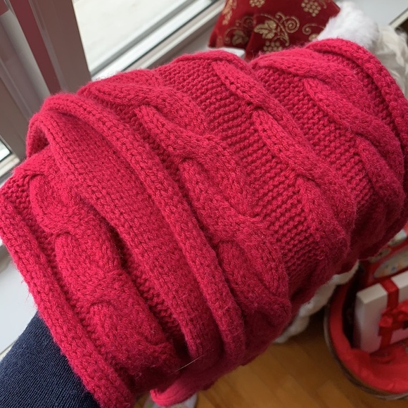 Pink Beret and Scarf Set - Picture 6 of 6